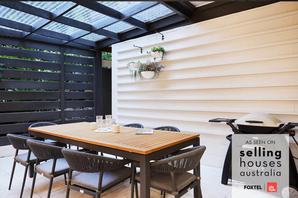 Transform outdoor furniture and space with a coat of paint