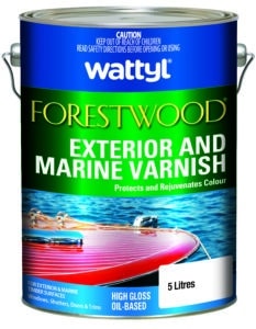 Wattyl Forestwood Exterior and Marine Varnish