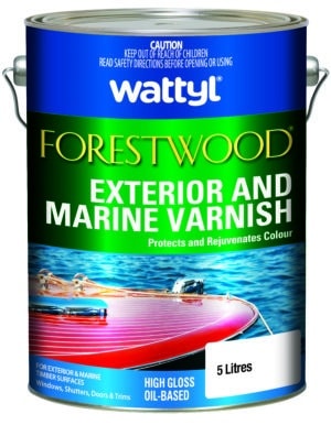 Wattyl Forestwood Exterior and Marine Varnish