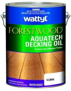 Wattyl Forestwood Aquatech Decking Oil