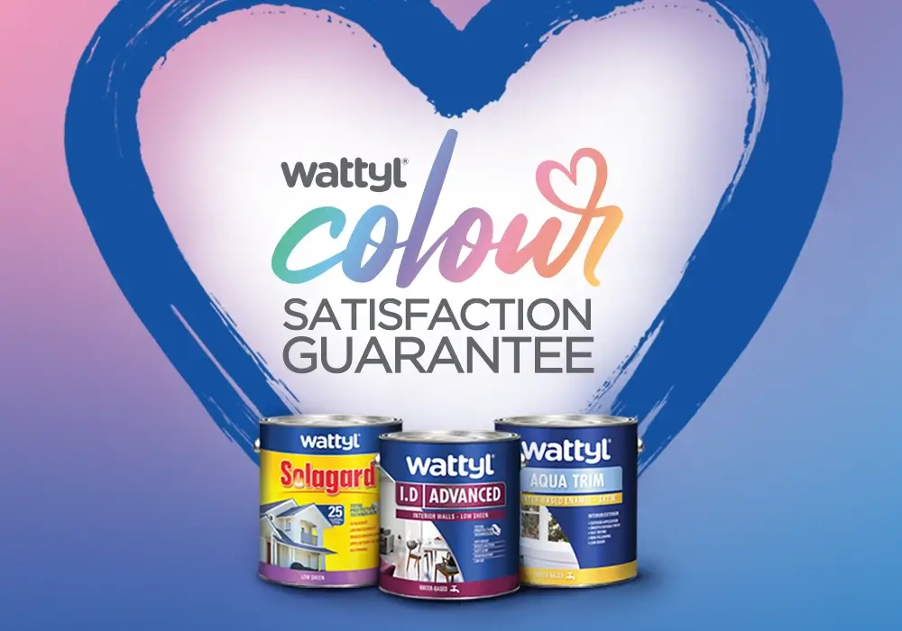 wattyl paint colour guarantee