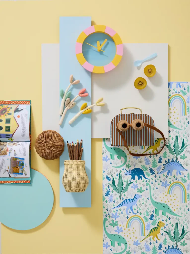 The JOY palette from Wattyl’s 2024 Summer/Spring collection designed to imbue a space with new energy and optimism.
