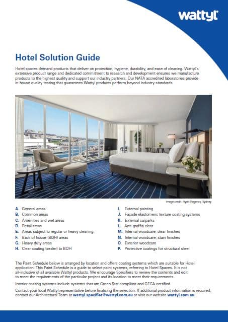 Hotel Solution Guide