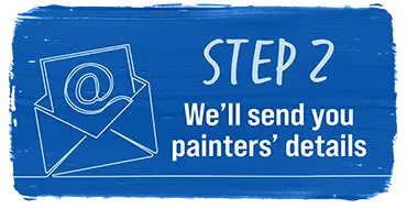 Step 2 - We'll send you painters' details